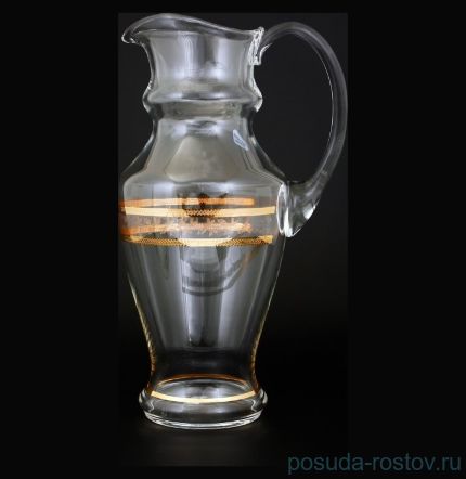 Кувшин для воды 1,4 л &quot;Иксовка /Золотые листики&quot; / 129310