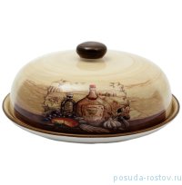 Блюдо для блинов с крышкой 23 х 23 х 10 см / 130100