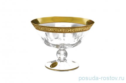 Ваза для конфет 14 см н/н &quot;Джесси /Золото&quot; / 091958