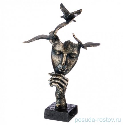 Статуэтка 19,5 х 12,5 х 34 см &quot;фьюжн /мысли&quot; / 198380
