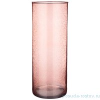 Ваза для цветов 40 см &quot;Cilindro rose drops&quot; / 269734