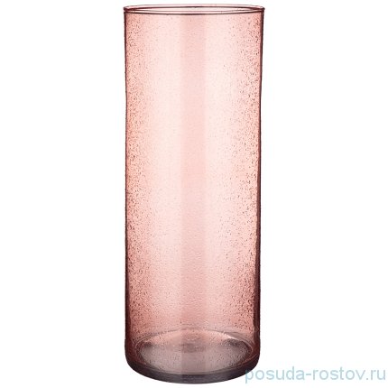 Ваза для цветов 40 см &quot;Cilindro rose drops&quot; / 269734