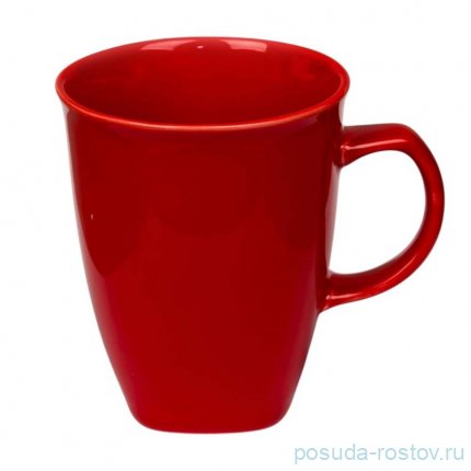 Кружка 400 мл 6 шт &quot;Barista /Красный&quot;  (6шт.) / 321262