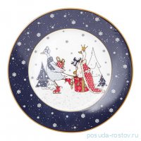 Тарелка 20 см 1 шт &quot;family christmas&quot; / 361513