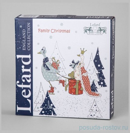 Тарелка 20 см 1 шт &quot;family christmas&quot; / 361513