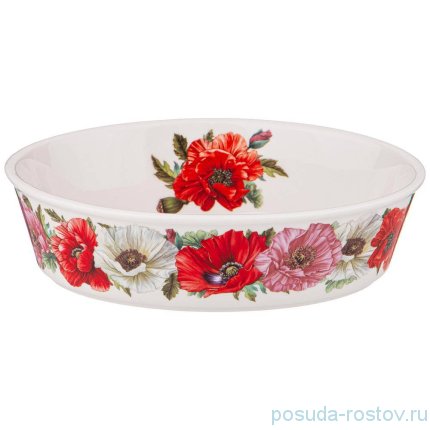 Салатник 17,5 х 12,5 х 5 см &quot;Маки&quot; / 272616