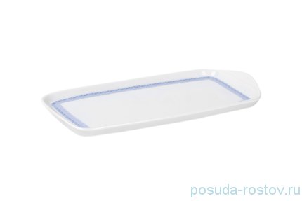Поднос 22 х 10,5 см прямоугольный &quot;Сапфир /Нежность&quot; / 263164