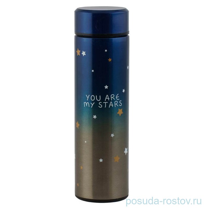 Термос 500 мл синий "You are my stars" / 223733