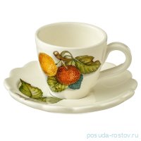 Набор кофейных пар 90 мл 6 шт &quot;Artigianato ceramico /Груша&quot; / 200854