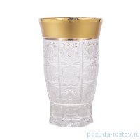 Стаканы для воды 290 мл 6 шт &quot;Снежинка /Матовое золото&quot; / 165265