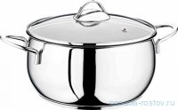 Кастрюля 24 х 14 см со стеклянной крышкой 6,2 л &quot;SINGLE COOKWARE&quot; / 284274