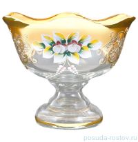 Конфетница 16 см н/н &quot;Лепка золото /волна&quot; / 107838