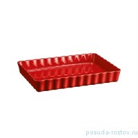 Форма для выпечки пирога 24 х 34 х 5 см прямоугольная гранат &quot;Emile Henry&quot; / 213829