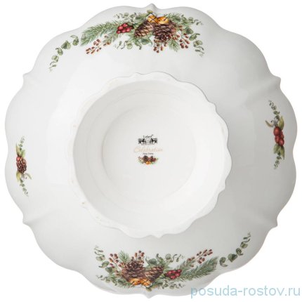 Ваза для фруктов 26 х 26 х 9,5 см н/н &quot;Celebration&quot; / 263911