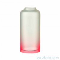 Ваза для цветов 24 см &quot;Rainbow fresh /розовое дно&quot; / 346079