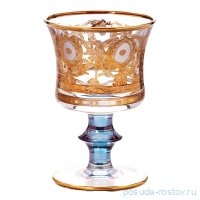 Стаканы для воды 6 шт н/н &quot;Timon /Голубые с золотом&quot; / 156137