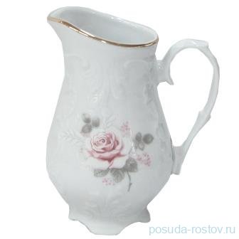 Молочник 300 мл &quot;Рококо /577 /Серая роза /золото&quot; / 313053