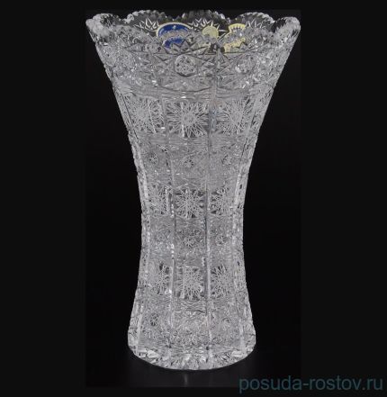 Ваза для цветов 25,5 см &quot;S.Crystal /Хрусталь резной&quot;  / 060308