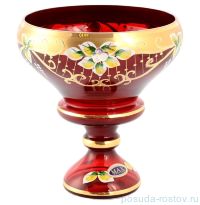 Конфетница 20 см н/н &quot;Лепка красная&quot; SC / 146912