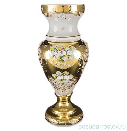 Ваза для цветов 60 см &quot;Лепка белая&quot; / 038794
