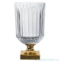 Ваза для цветов 32 см н/н &quot;Minerva /золото&quot; / 375385