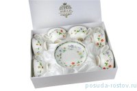 Набор чайных пар 6 шт фарфор &quot;Мира&quot; / 075672