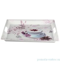 Поднос прямоугольный с ручками &quot;Cofe&quot; / 095479