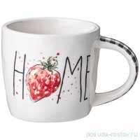 Кружка 400 мл &quot;Strawberry /Home&quot; / 340048