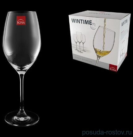 Бокалы для белого вина 410 мл 6 шт &quot;Wintime /Без декора&quot; / 084472