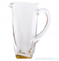 Кувшин для сока 1,1 л &quot;Квадро /Янтарное дно&quot; бледный AS Crystal / 244822