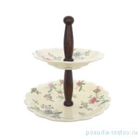 Этажерка 2-х ярусная h-32 см &quot;Artigianato ceramico /Прованс&quot; (22, 29 см) / 253243
