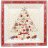 Блюдо 22 см квадратное &quot;Christmas world /Multi&quot; / 230087