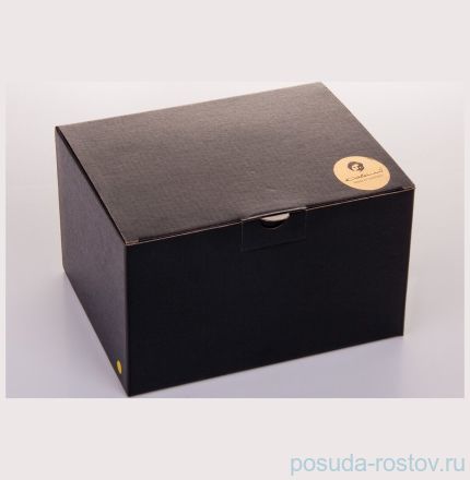 Кофейная пара 230 мл &quot;Colani&quot; жёлтая с чёрным  / 049601