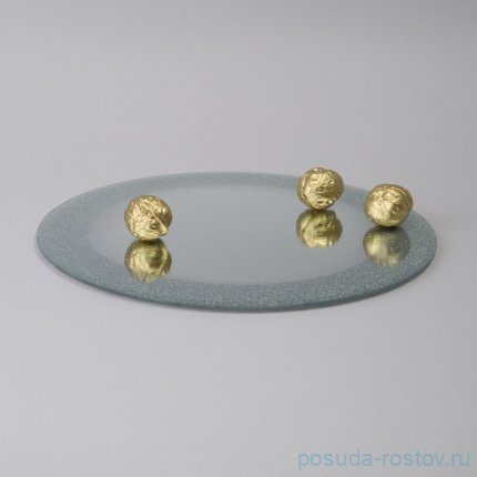 Блюдо сервировочное silver mirror 30 см / 362172