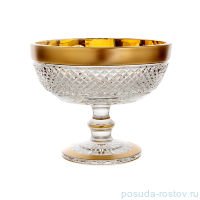 Ваза для конфет 15,5 см н/н &quot;Фелиция /Хрусталь матовое золото&quot; 60A22 / 108781