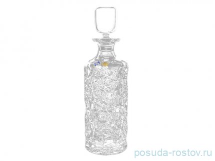 Графин для виски 750 мл &quot;Lisboa /Без декора&quot; хрусталь Йиглава / 208009