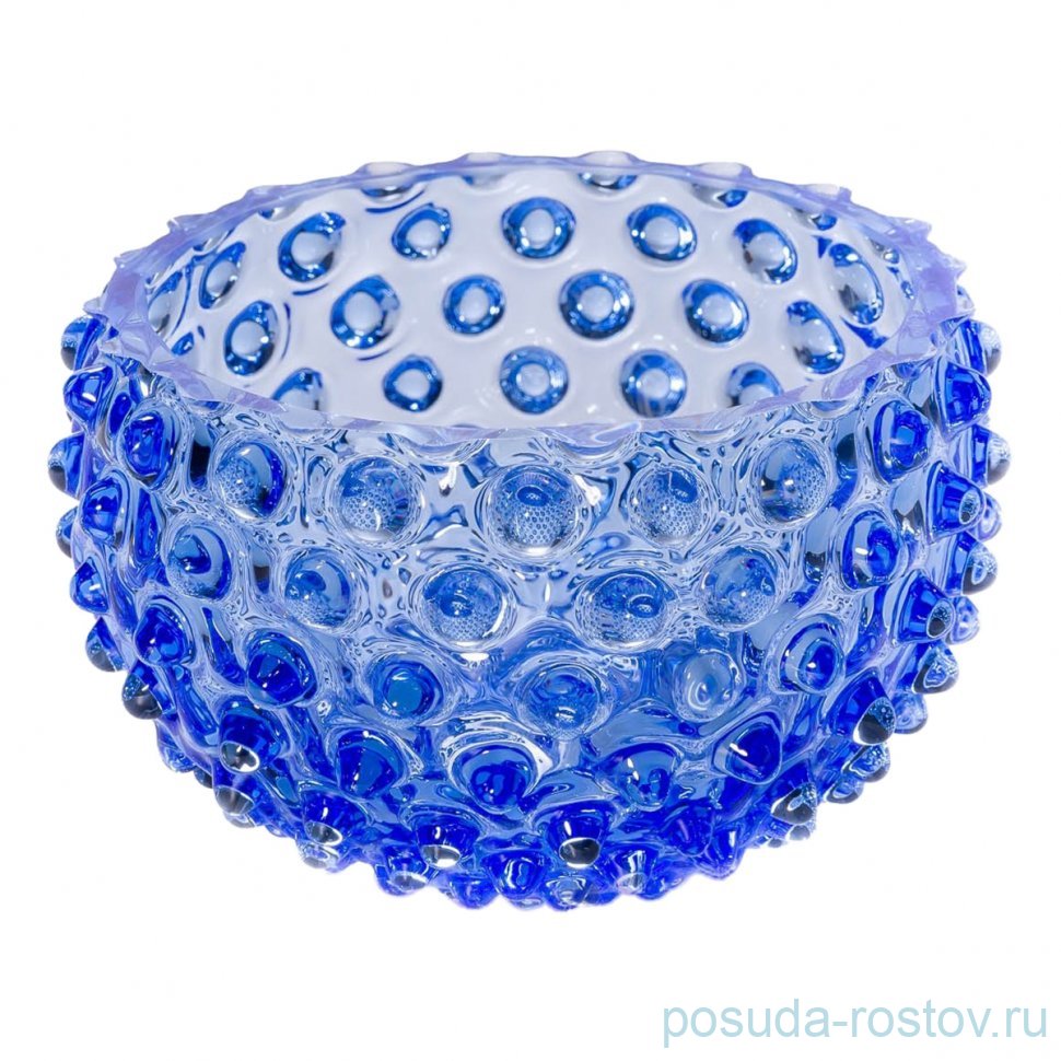Конфетница 11,5 х 7 см голубая "Hobnail Tapas" / 336532