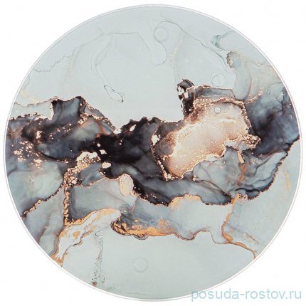 Доска сервировочная 20 см круглая &quot;Marble&quot; / 330209