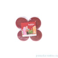 Свечи чайные ароматические 8 шт &quot;Christmas world /Яблоко с корицей /Bolsius&quot; / 262597