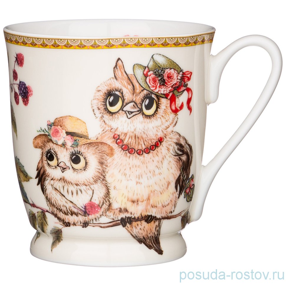 Кружка 300 мл "owls party" / 252059