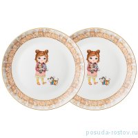 Набор тарелок 19 см 2 шт &quot;fashion princess&quot; / 252085