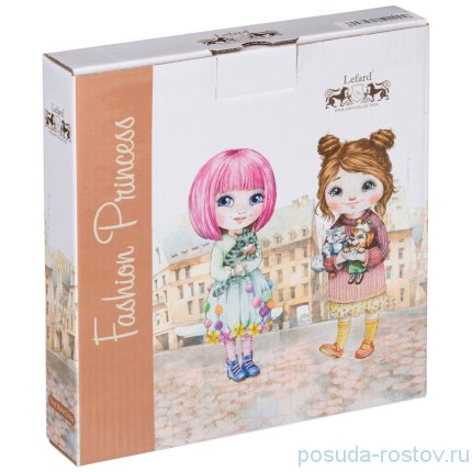 Набор тарелок 19 см 2 шт &quot;fashion princess&quot; / 252085
