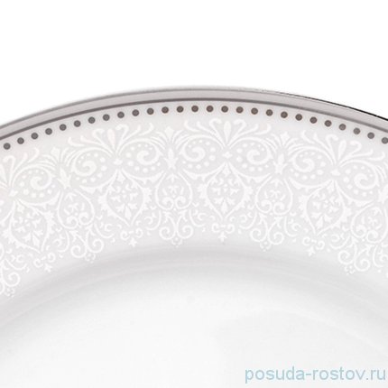 Набор тарелок 26 см 2 шт &quot;Repast /Белый орнамент&quot; / 165900