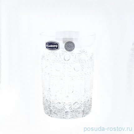 Стаканы для воды 200 мл 6 шт &quot;Хрусталь резной&quot; / 146826