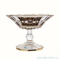Ваза для конфет 18 см н/н &quot;Astra Gold /Империя чёрная&quot; / 221718