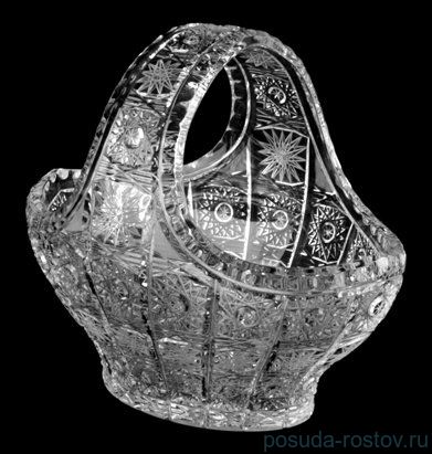 Корзинка 8 см &quot;Glasspo /Хрусталь резной&quot; / 039501