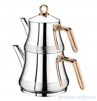 Набор чайников 2 предмета (1 л; 1,7 л) цвет ручек медный &quot;TEAPOT SETS&quot; / 296058