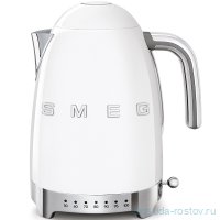 Чайник электрический 1,7 л с регулируемой температурой белый &quot;Smeg&quot; / 299714