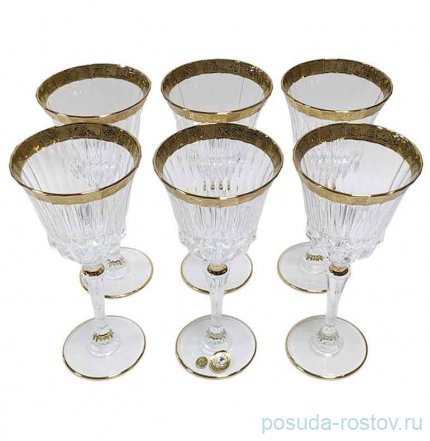 Бокалы для белого вина 6 шт &quot;Адажио /Royal /матовое золото&quot; E-S / 329301