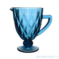 Кувшин для воды 15 х 20 см н/н &quot;Крупный ромб /Синий&quot; / 285960